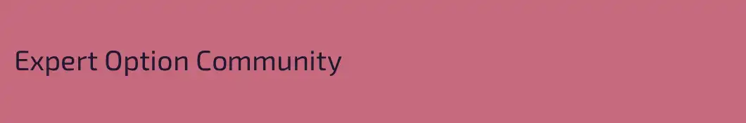Expert Option Community